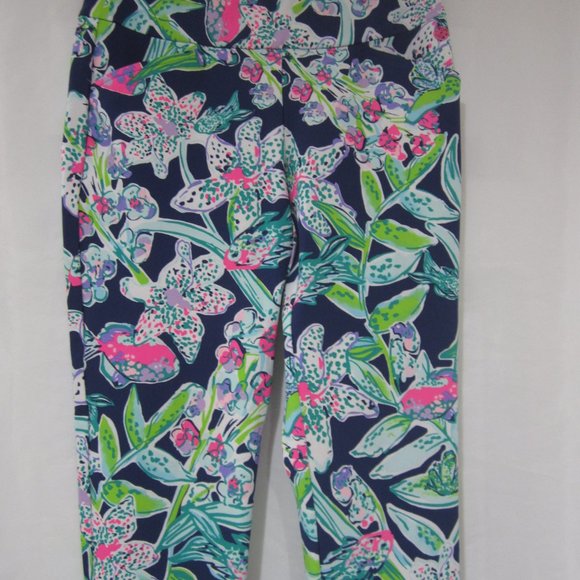 Lilly Pulitzer 4 Luxletic Fairway Performace Pants UPF 50+ - Picture 4 of 8